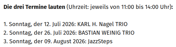 Jazz-Picknick
